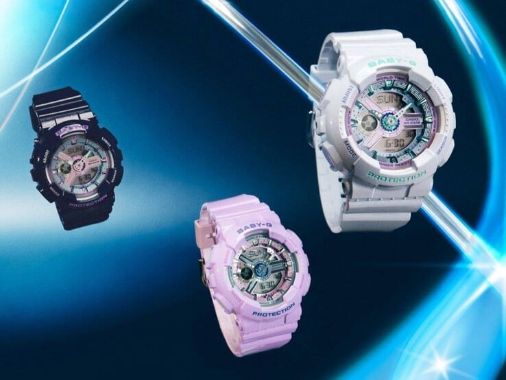 Os relógios Casio G-Shock Baby-G BA-110MC-2A
