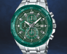 A Casio listou três novos relógios Edifice EFR-539DE (Edifice EFR-539D-3AV na foto) em seu site global. (Fonte da imagem: Casio, editado)