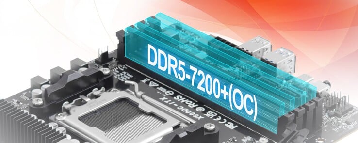 4 slots de RAM DDR5 até 7,400 MHz