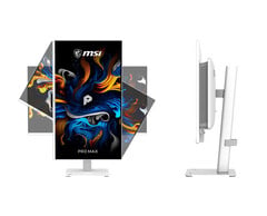 O painel cobre 99% do DCI-P3, atinge uma precisão de cor com Delta E ≤ 2 e possui a certificação VESA DisplayHDR True Black 500.