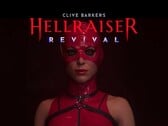 É exibido o banner do filme “Hellraiser: Revival”, de Clive Barker