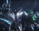 Captura de tela do Mecha Break mostrando mechs prontos para a batalha