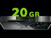 Novas versões do RTX 3070 e RTX 3080 poderão chegar em dezembro. (Fonte da imagem: NVIDIA &amp; Notebookcheck.com)