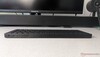 Vista traseira do Razer Joro thickness