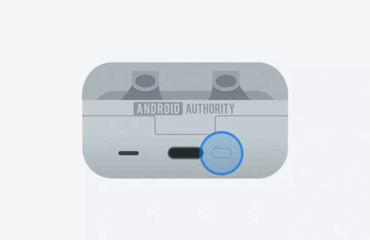 Galaxy Estojo de carregamento do Buds 4 Pro (Fonte da imagem: Android Authority)