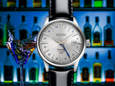 Uma imagem promocional do Seiko Presage SSK049 GMT.