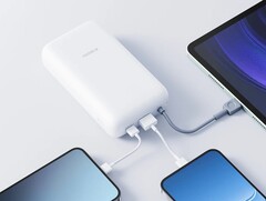 O Power Bank 20000 (cabo integrado) da Xiaomi (foto) já está disponível na Espanha. (Fonte da imagem: Xiaomi)