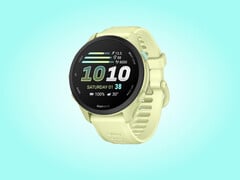 A Garmin passou das versões v9.xx para as versões estáveis 18.xx dos modelos Forerunner 70 e Forerunner 170, sendo o primeiro deles ilustrado na foto.
