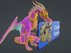 Renderização da tela de carregamento da compilação do sombreador.