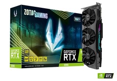 O preço do ZOTAC GAMING GeForce RTX 3090 Trinity aumentou em US$350. (Fonte da imagem: ZOTAC)