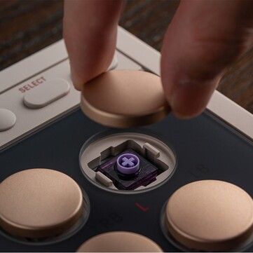 As teclas lineares são silenciosas e têm um pré-deslocamento mais curto.