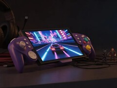 O Abxylute N9C estará disponível em Indigo, uma das cores originais do Nintendo GameCube.