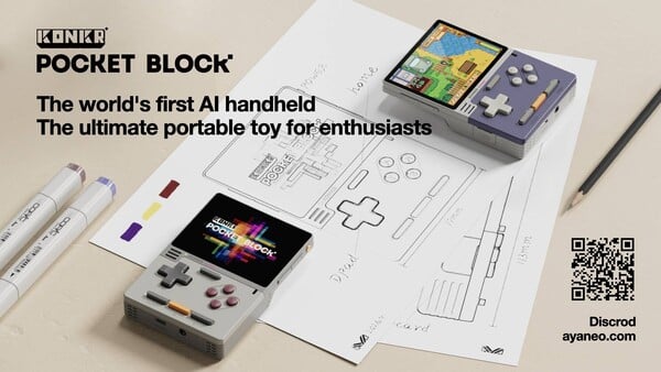 O Konkr Pocket Block estará disponível em duas cores.