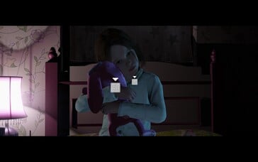 Na foto: uma captura de tela do jogo Beyond: Two Souls.