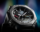 Um close do mostrador do Casio GA-B2100-1A.