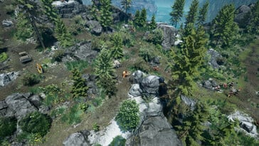 Uma imagem que mostra uma escaramuça no jogo “Expeditions: Rome”.