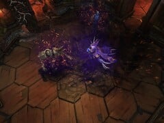 Captura de ecrã oficial de Frosthaven no jogo.