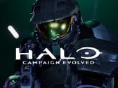 Master Chief, do jogo Halo: Campaign Evolved, em destaque