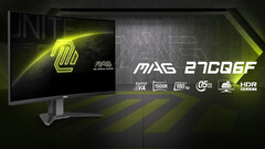 MSI MAG 27CQ6F estreia com um painel VA rápido (Fonte da imagem: MSI)