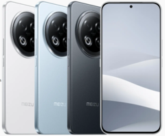 O Meizu Note 16 Pro vem nas cores branco nuvem, azul claro e cinza estrela (Fonte da imagem: Meizu)