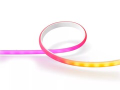 A suposta tira de luz Philips Hue COB pode ser mais brilhante do que a antiga tira de luz Hue Ambiance Gradient Lightstrip (foto). (Fonte da imagem: Philips Hue)