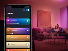 A versão 5.8.0 do aplicativo Philips Hue traz recursos para luzes e interruptores. (Fonte da imagem: Signify)