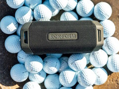 O alto-falante Bluetooth Rokform G-Rok Pro foi projetado para uso em carrinhos de golfe e campos de golfe. (Fonte da imagem: Rokform)