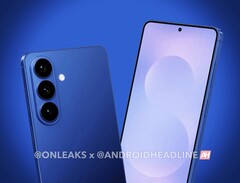 O Galaxy S26 Pro recebe um módulo de câmera totalmente novo (Fonte da imagem: @OnLeaks / Android Headlines, editado)