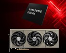 GPU Sapphire Radeon RX 9070 com memória GDDR6 (Fonte da imagem: Sapphire, Samsung com edições)