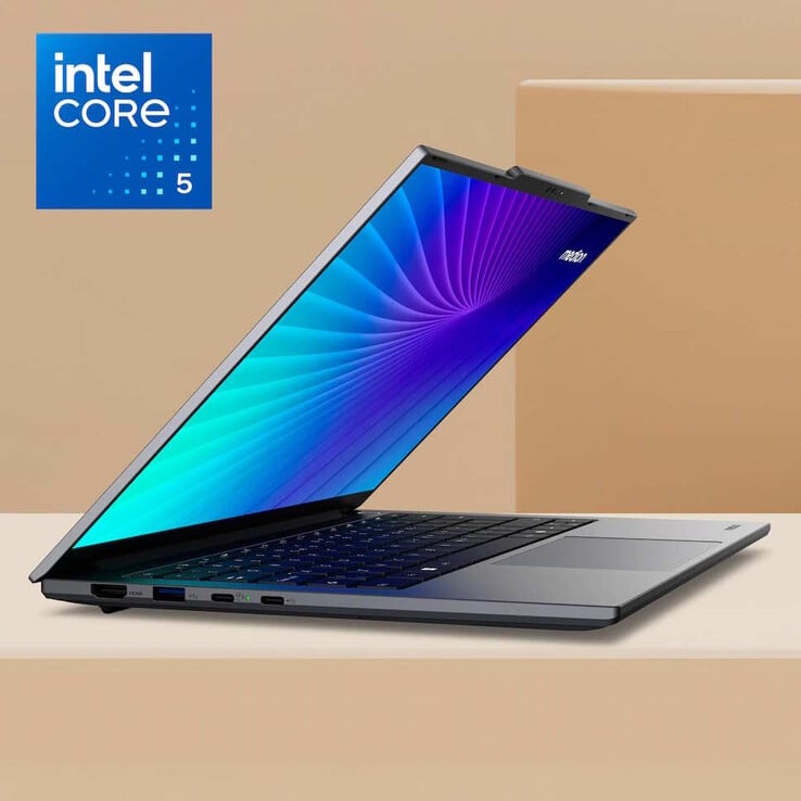 O laptop de 14 polegadas vem com uma porta HDMI (Fonte da imagem: Medion)