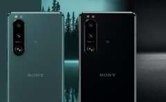 O Sony Xperia 5 III (na foto) foi lançado em outubro de 2021 e apresentava um Snapdragon 888 SoC. (Fonte da imagem: Sony - editado)