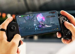 Os smartphones para jogos poderão ser capazes de reproduzir jogos de PC no futuro (Fonte da imagem: Asus)