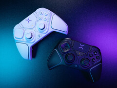 O controle Victrix Pro BFG Reloaded é mostrado nas cores preto e branco (Fonte da imagem: Turtle Beach PR)