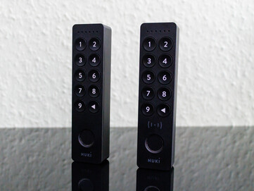 Os dois modelos de Keypad 2 são idênticos, exceto pelo módulo NFC.