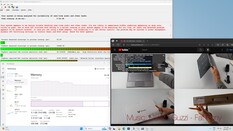 Latência máxima ao abrir várias guias do navegador e reproduzir vídeo 4K