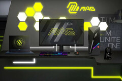 A MSI baseia o MAG 323UPF em um painel Rapid IPS. (Fonte da imagem: MSI)