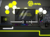 A MSI baseia o MAG 323UPF em um painel Rapid IPS. (Fonte da imagem: MSI)