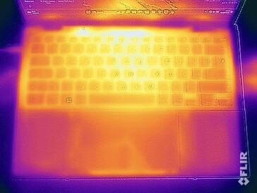 Teste de estresse de temperatura da superfície (parte superior)