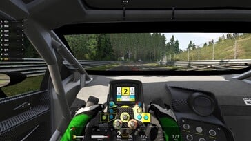 Na imagem: uma captura de tela da jogabilidade do Assetto Corsa.