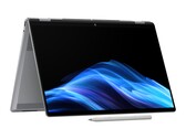 O laptop conversível HP OmniBook X Flip 16 vem em uma única cor Meteor Silver (Fonte da imagem: HP)