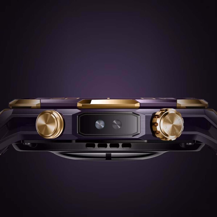 O smartwatch Huawei Watch Ultimate Design Royal Gold. (Fonte da imagem: Huawei)