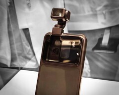 O Honor Robot Phone coloca sua câmera principal em um braço robótico com gimbal (Fonte da imagem: 新浪新知, Honor)