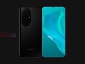 Isto é o que o painel traseiro do Huawei P50 Pro poderia parecer