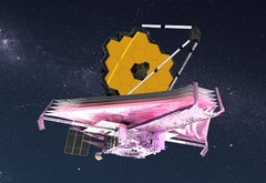 James Webb Space Telescope deployment render (imagem: Adriana Gutierrez/NASA)
