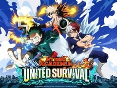 Imagem oficial de divulgação de My Hero Academia: United Survival.