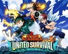 Imagem oficial de divulgação de My Hero Academia: United Survival.