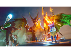 Uma captura de tela do Runescape Dragonwilds que mostra o estilo visual único e colorido do jogo. (Fonte da imagem: Steam)