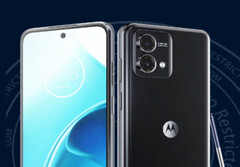 A Motorola &#039;Geneva&#039; parece ser outro smartphone de gama média da empresa. (Fonte de imagem: 91mobiles &amp;amp; @evleaks)