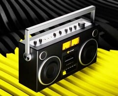 We Are Rewind traz de volta o clássico boombox, completo com toca-fitas. (Fonte da imagem: We Are Rewind)