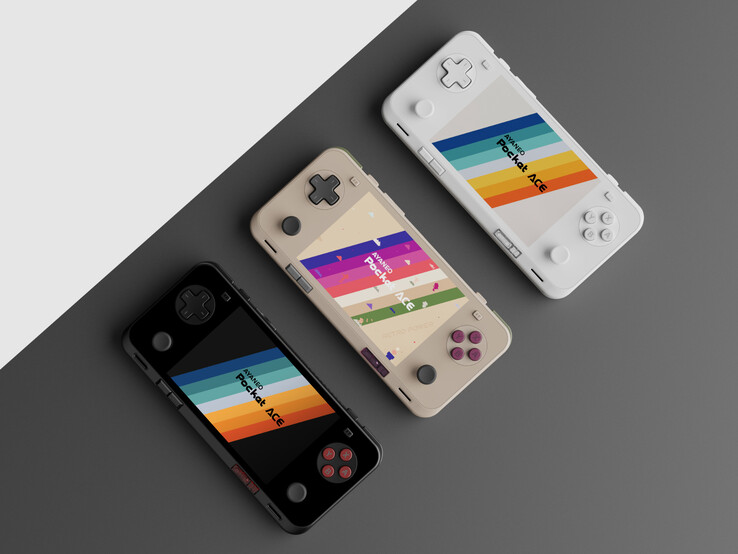 A Ayaneo planeja oferecer o Pocket Ace em três opções de cores. (Fonte da imagem: Ayaneo)